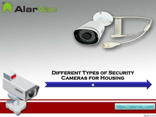 Different Types of Security Cameras for Housing
