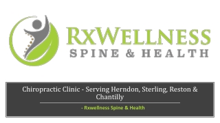 Chiropractic Clinic - Serving Herndon, Sterling, Reston & Chantilly