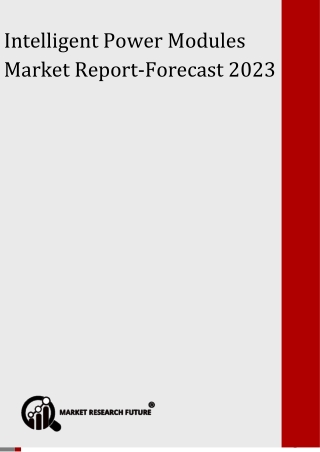 Intelligent Power Modules Market