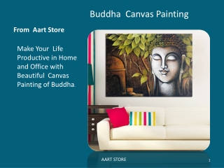 Buddha Canvas Painting