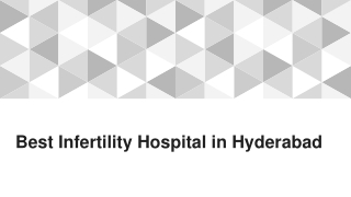 Best Infertility Hospital in Hyderabad