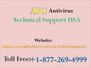 AVG Technical Support USA 1-877-269-4999