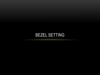 Bezel Setting