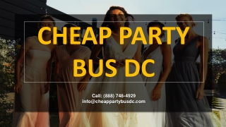Getting the Most Out of Your Country Wedding with a Transport Service With a Party Bus DC
