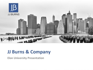 JJ Burns &amp; Company