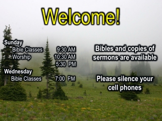 Welcome!