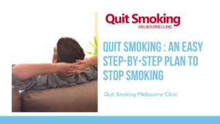 How to Quit Smoking: An Easy Step-By-Step Plan to Stop Smoking