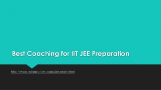 Best Coaching Institute for IIT JEE Preparation in Gurgaon