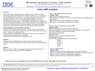 IBM Systems Lab Services &amp; Training - Power Systems