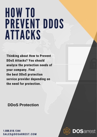 How to Prevent DDoS Attacks