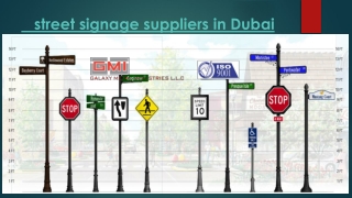 street signage suppliers in Dubai | alaxymetaldubai