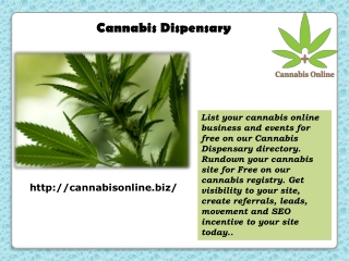 Cannabis Businesses