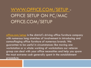 Office.com/setup Office Online Antivirus Product