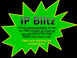 IP Blitz