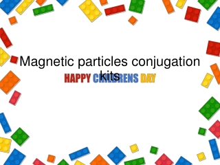 Magnetic particles conjugation kits