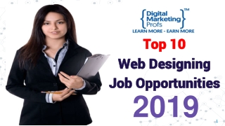 Top 10 Web Designing Job Opportunities In 2019
