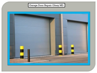 Garage Door Repair Olney MD