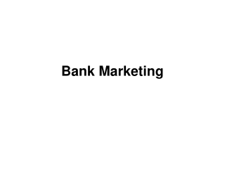 Bank Marketing