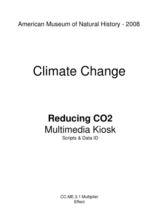 Climate Change