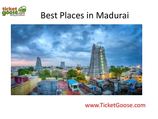 Places In Madurai