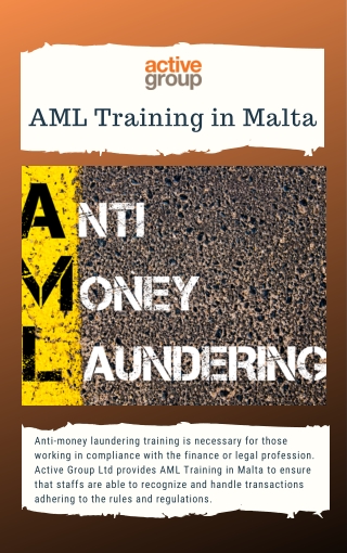 AML Training in Malta