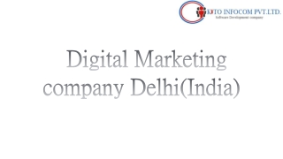 digital marketing company delhi