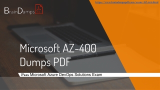 Download Latest AZ-400 Dumps | 100% Guaranteed Success