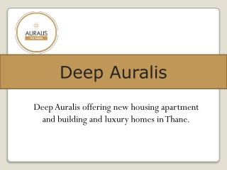 Deep Auralis Thane Call 8130629360