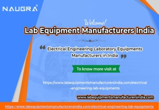 Electrical Engineering Laboratory Equipments Manufacturers