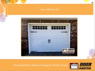 Overhead Door Repair Company North Jersey