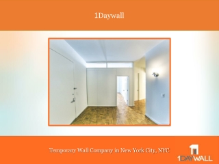 Temporary Wall Company NYC