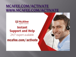 mcafee.com/activate - Download and Activtate Mcafee