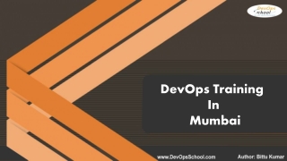 DevOps Training & Certification Course Mumbai - DevOps Training in Mumbai - DevOpsSchool