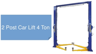 2 Post Car Lift 4 Ton