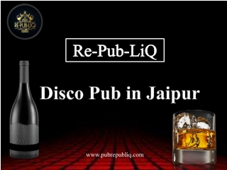 Disco Pub in Jaipur