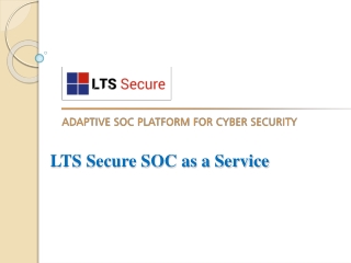 LTS Secure SOC as a Service