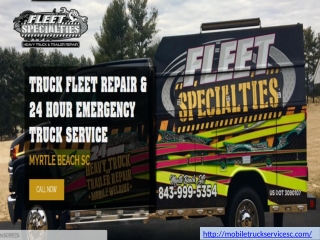 Heavy Truck Service Myrtle Beach