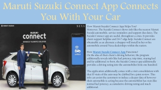 suzuki connect app