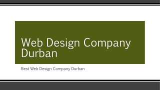 Web Design Company Durban - Creativerush