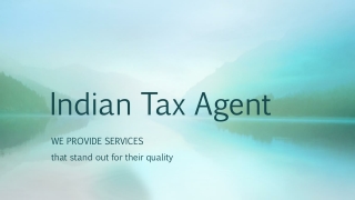 Indian Tax Agent - Nsassociates