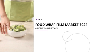 Food Wrap Film Market Outlook, Industry Trends and Forecast 2024