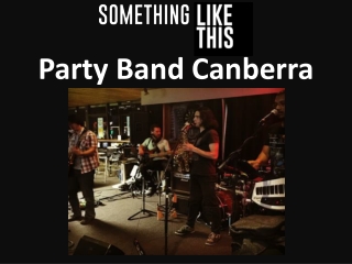 Party Band Canberra