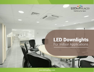 Led Downlight for Indoor Application – USA