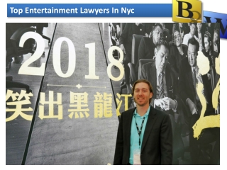 Top Entertainment Lawyers In Nyc