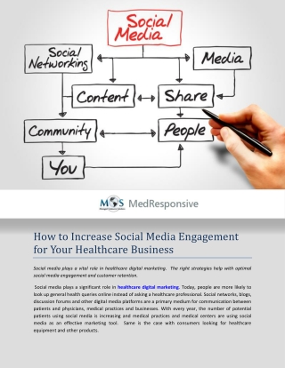 How to Increase Social Media Engagement for Your Healthcare Business