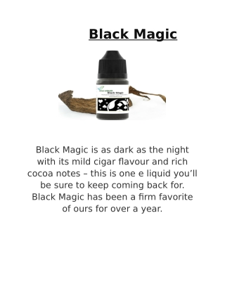 Black Magic