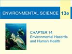 ENVIRONMENTAL SCIENCE