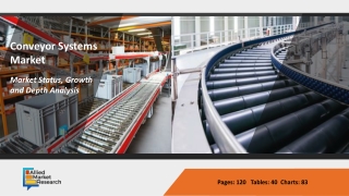 Conveyor systems market Global Opportunity and Forecast 2022