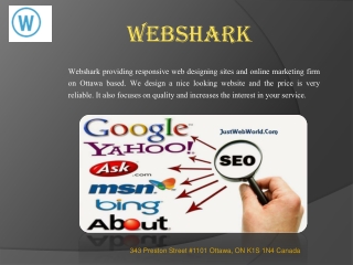 Best Ottawa SEO Company | SEO Services in Ottawa | Webshark