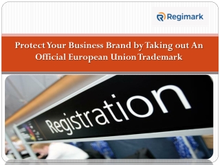 Protect Your Business Brand by Taking out An Official European Union Trademark